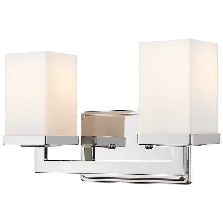 Image 1 Tidal by Z-Lite Chrome 2 Light Vanity