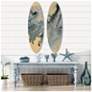 4_Tidal I 10"W x 36"H Wall Sculpture Set of 2 more views