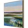 Tidal Waters 37" Square Giclee Framed Wall Art