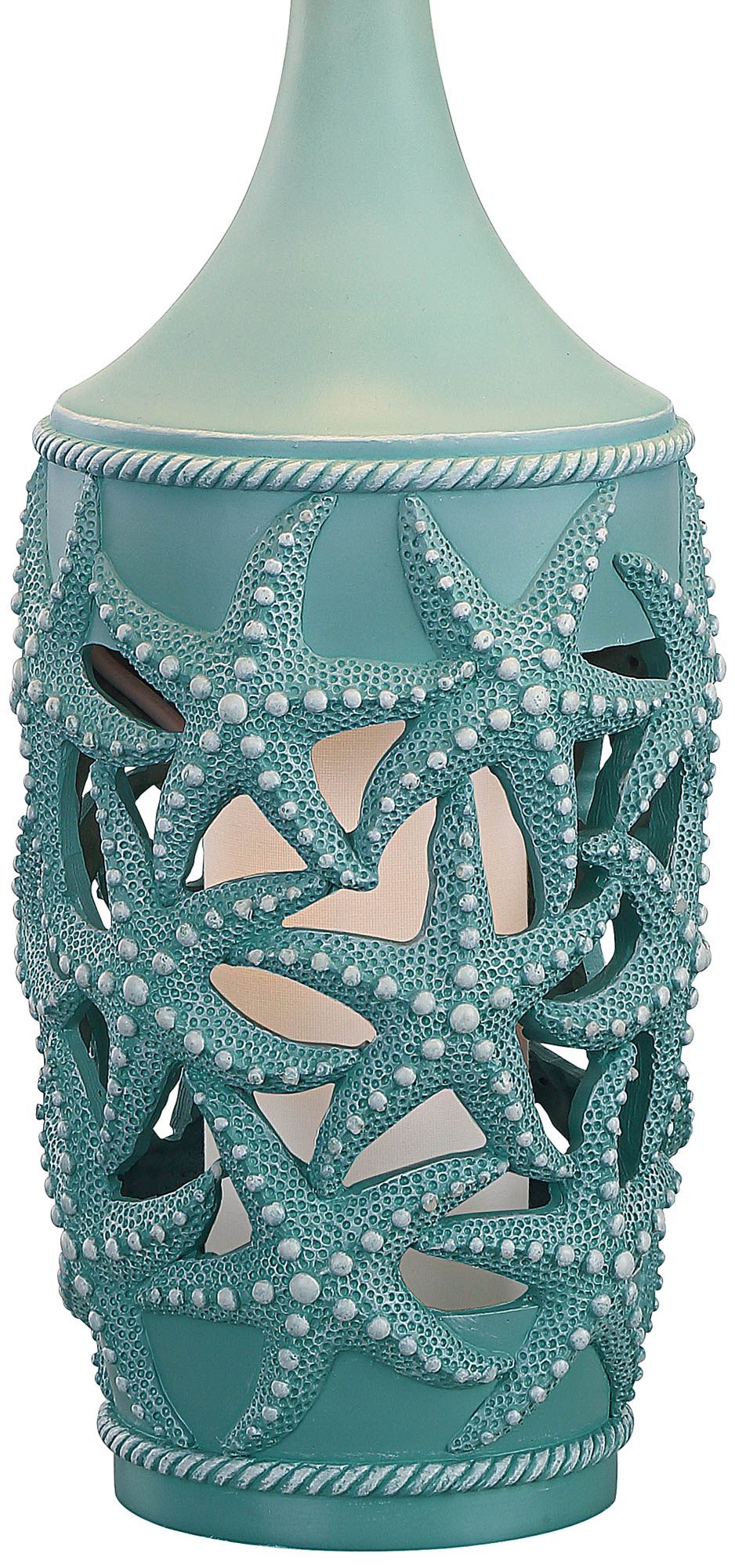 Tide Boca Coastal Night Light Table Lamps Set of 2 62V61 Lamps Plus