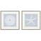 Tide Treasures I 26" Square 2-Piece Framed Wall Art Set