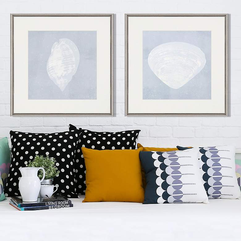 Image 1 Tide Treasures II 26" Square 2-Piece Framed Wall Art Set