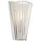 Tides 11 1/2" High Textured White Wall Sconce