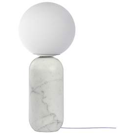 Image1 of Tierra 1 Light 18" High White Table Lamp