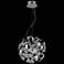 Tiffany 22" Wide Chrome and Clear Crystal Pendant Light