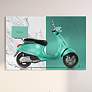 Tiffany Delivery 48" x 32" Frameless Printed Glass Wall Art