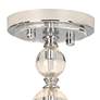 Tiffany-Style Lily Giclee 16" Wide Semi-Flush Ceiling Light