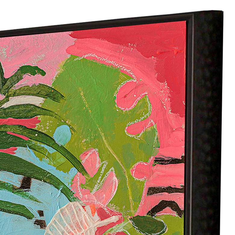 Image 4 Tiger at Rest 36"W x 18"H Framed Art more views