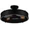 Tigris 16" Wide Black 3-Light Ceiling Light