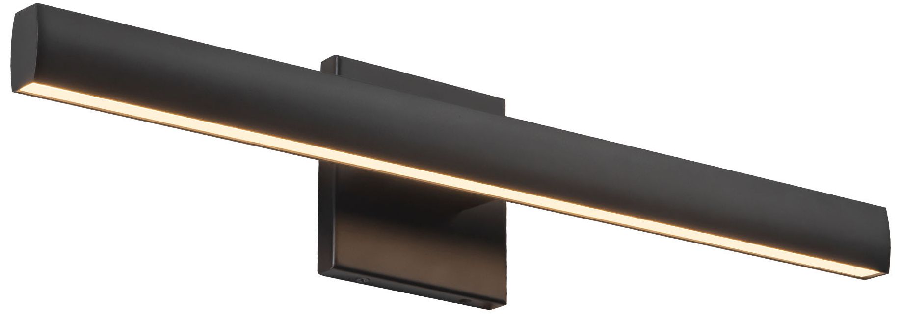 Thumbnail4 of Tila 23-in Black dimmable LED Bathroom Vanity Light more views