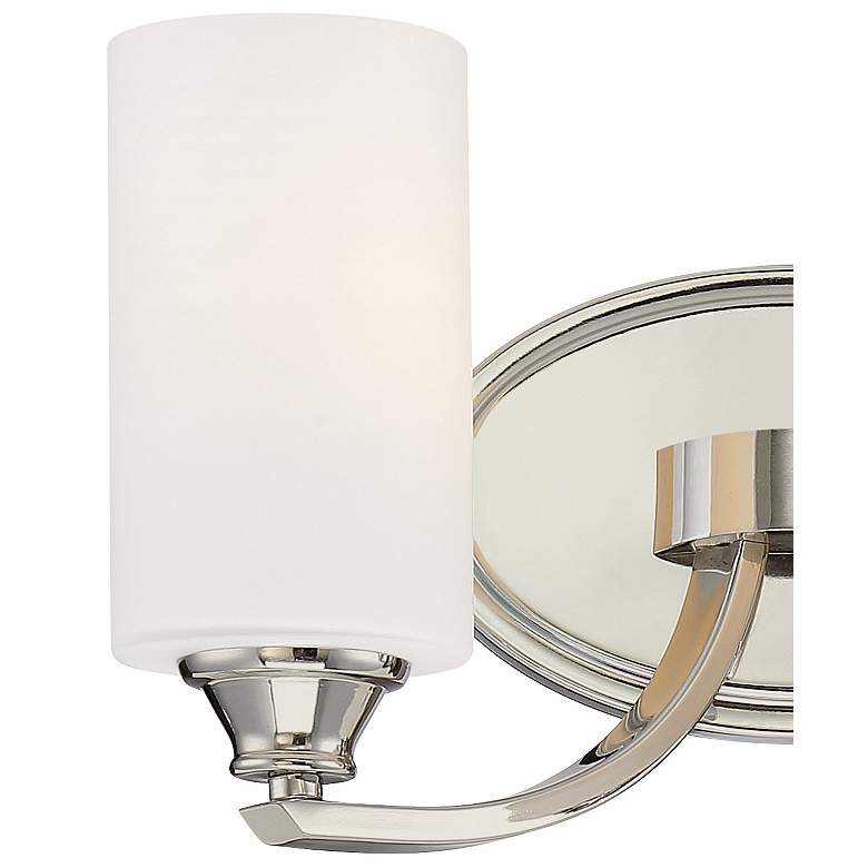 Image 3 Tilbury 14" Wide Polished Nickel 2-Light Bath Light more views
