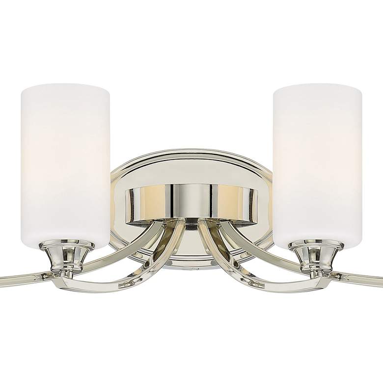 Image 3 Tilbury 33 1/4" Wide Polished Nickel 4-Light Bath Light more views