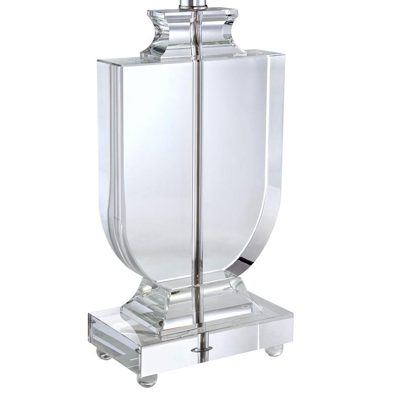 Tilde Clear Crystal Urn Table Lamp by Vienna Full Spectrum more views