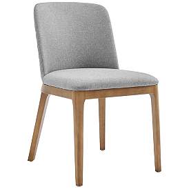 Image1 of Tilde Light Gray Fabric Side Chair