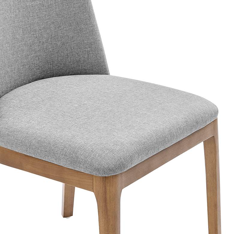Image 3 Tilde Light Gray Fabric Side Chair more views