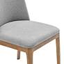 Tilde Light Gray Fabric Side Chair