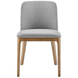 Image5 of Tilde Light Gray Fabric Side Chair more views