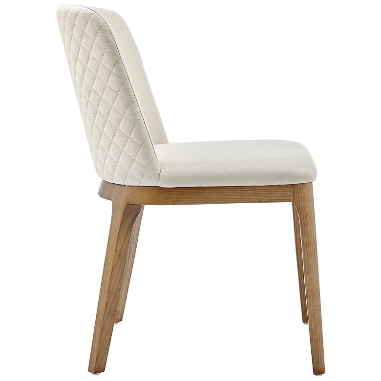Image 6 Tilde Sand Fabric Side Chair more views