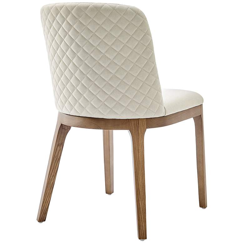 Image 7 Tilde Sand Fabric Side Chair more views