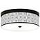 Tile Illusion Giclee Energy Efficient Bronze Ceiling Light