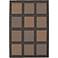 Tiles Cocoa-Black Outdoor Rug
