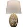 Tillie 18" High Natural Finish Table Lamp w/ Beige Shade