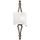 Tilling 29 3/4" High Distressed Gold Leaf Wall Sconce