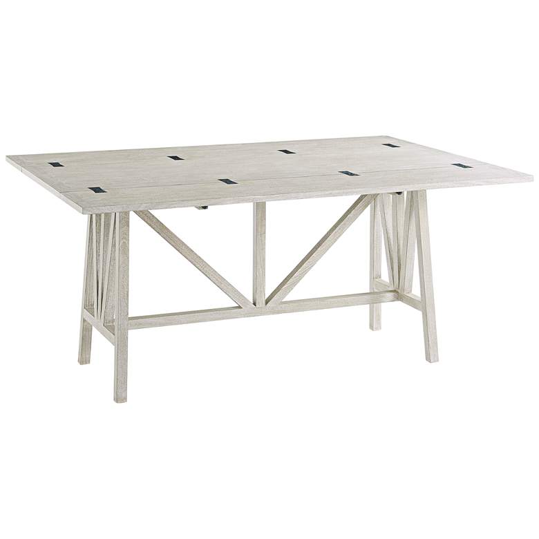 Image 1 Tillman 65" Wide NoDa Driftwood Farmhouse Console Table