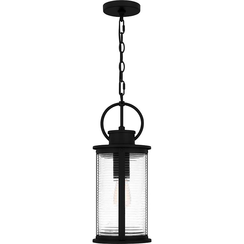 Image 3 Tilmore 1-Light Matte Black Outdoor Hanging Lantern more views