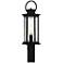 Tilmore 1-Light Matte Black Outdoor Post Lantern