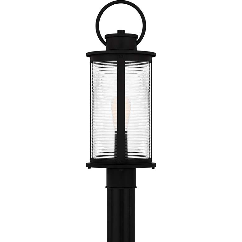Image 3 Tilmore 1-Light Matte Black Outdoor Post Lantern more views