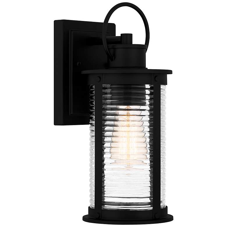 Image 2 Tilmore 1-Light Matte Black Outdoor Wall Lantern