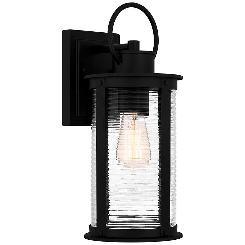 Image 2 Tilmore 1-Light Matte Black Outdoor Wall Lantern