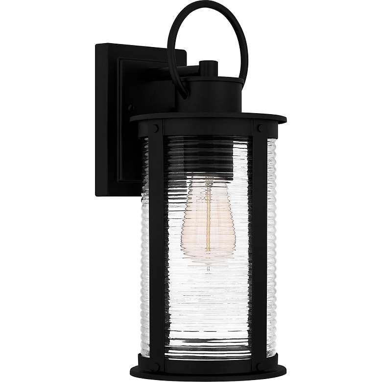 Image 4 Tilmore 1-Light Matte Black Outdoor Wall Lantern more views