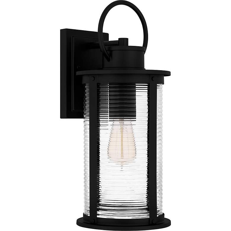 Image 4 Tilmore 1-Light Matte Black Outdoor Wall Lantern more views