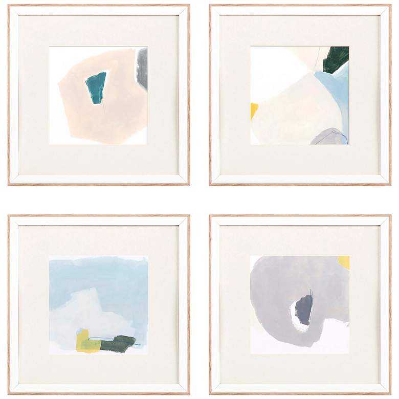 Image 3 Tilt 15" Square 4-Piece Framed Wall Art Set