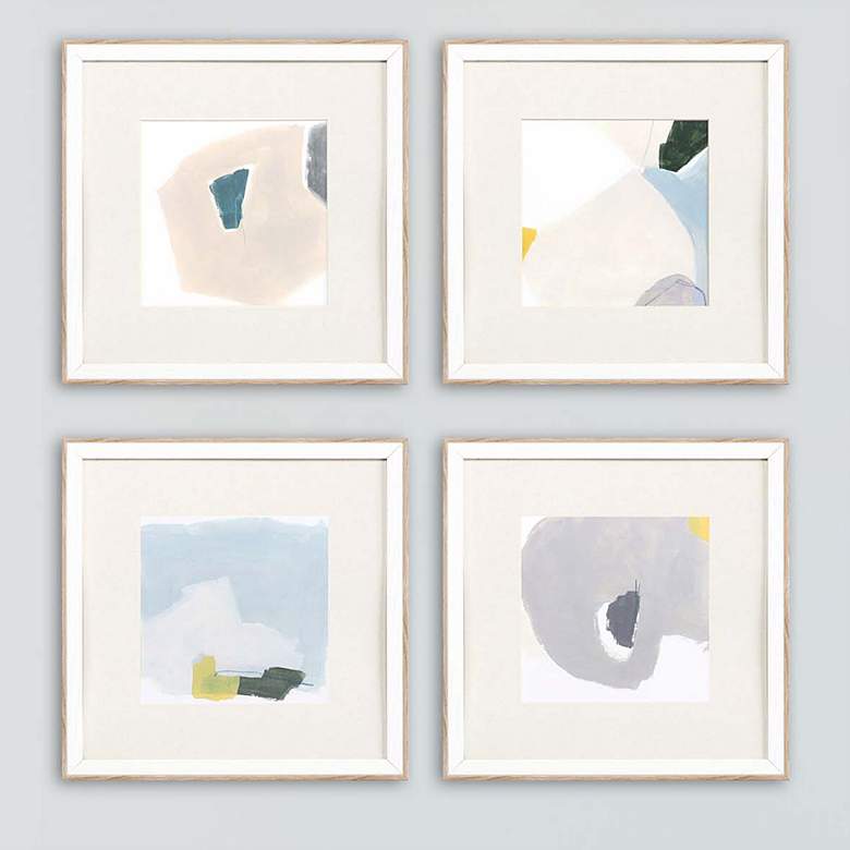 Image 2 Tilt 15 inch Square 4-Piece Framed Wall Art Set