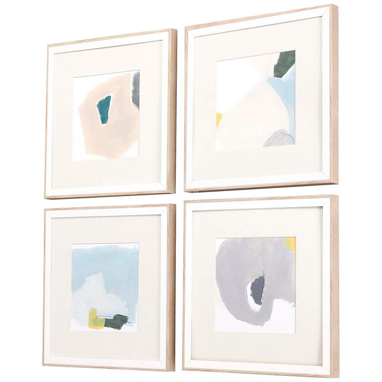 Image 6 Tilt 15" Square 4-Piece Framed Wall Art Set more views
