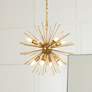 1_Timber 20" Wide Brass 8-Light Sputnik Pendant