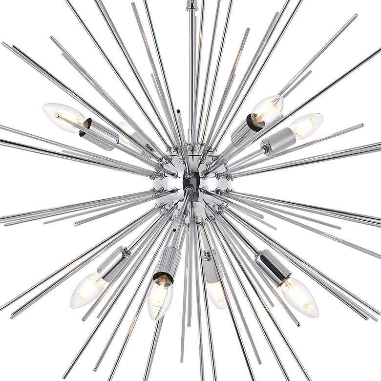 Image 4 Timber 8 Lt Chrome Pendant more views