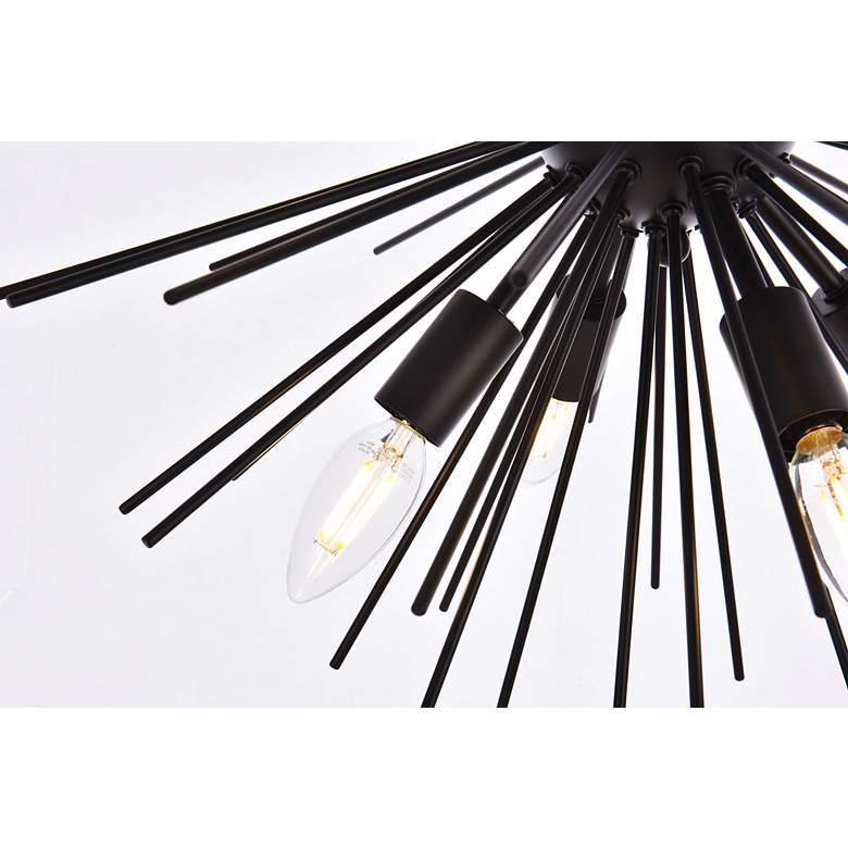 Image 4 Timber 8 Lts Black Pendant more views