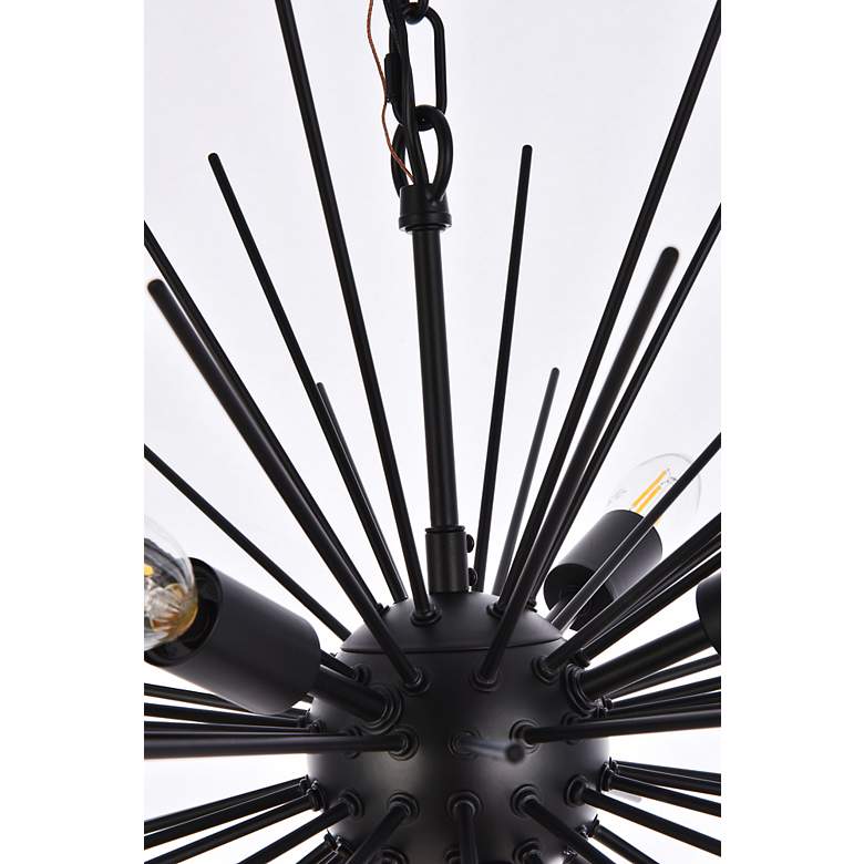 Image 6 Timber 8 Lts Black Pendant more views