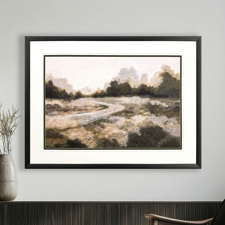 Image 1 Timeless Horizons 55"W x 41"H Framed Art