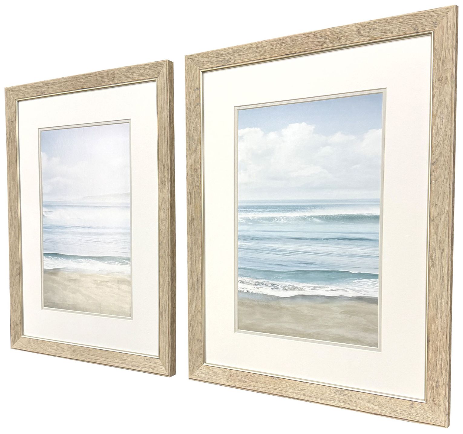 Image 3 Timeless Waves 21"W x 27"H Framed Art - Set of 2 more views