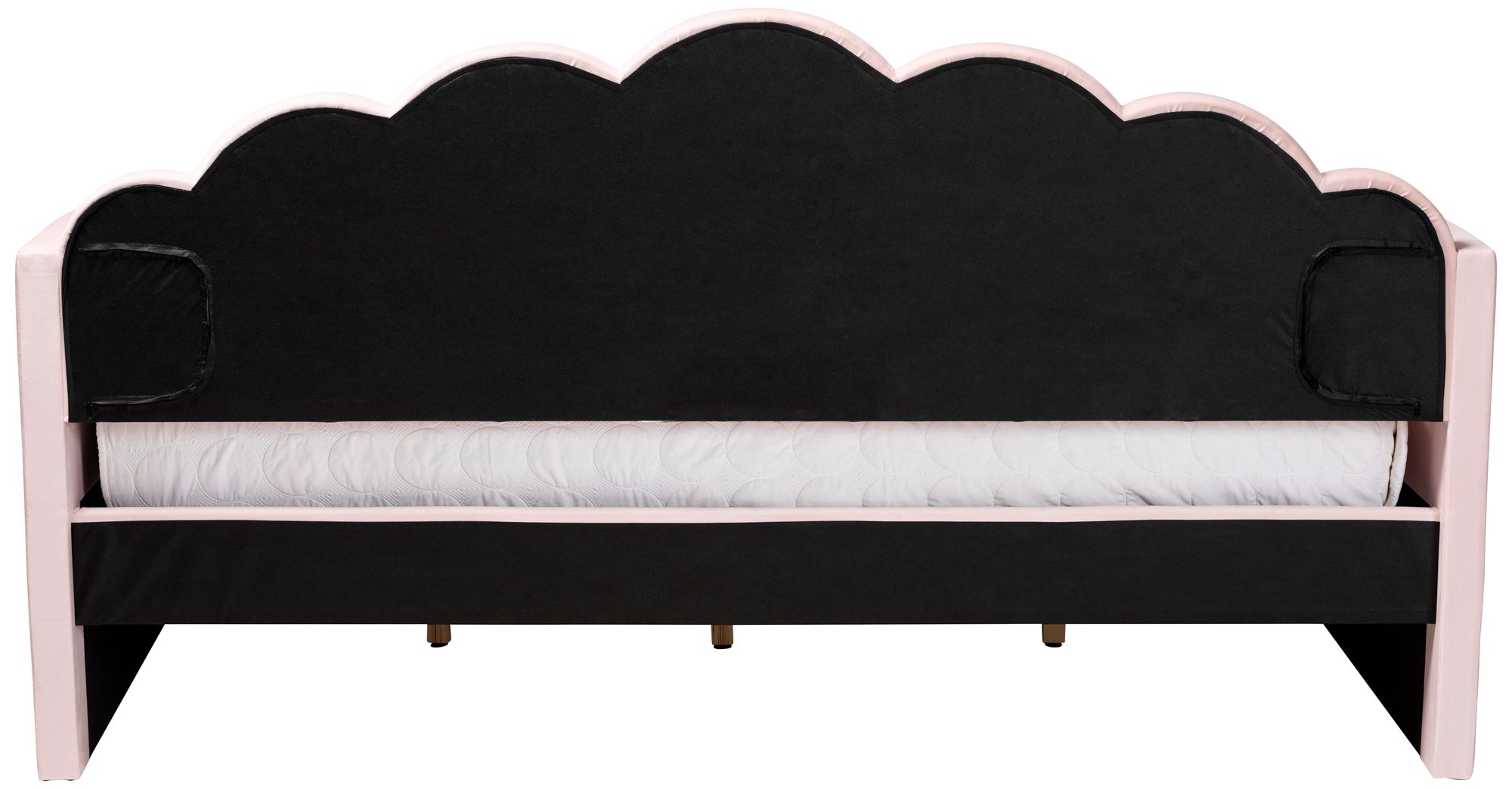 Timila Light Pink Velvet Fabric Daybed 462X4 Lamps Plus