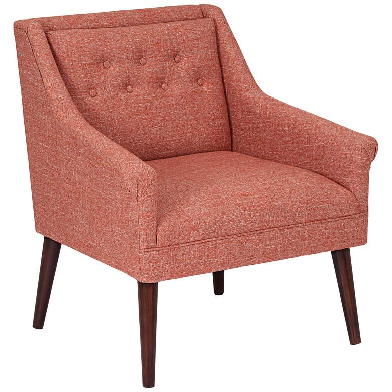 Image 1 Timmons Hartley Guava Tufted Armchair