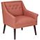Timmons Hartley Guava Tufted Armchair