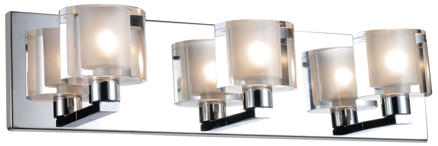 Tina 3 Light Chrome Wall Sconce