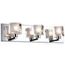 Tina 3 Light Wall Sconce With Chrome Finish