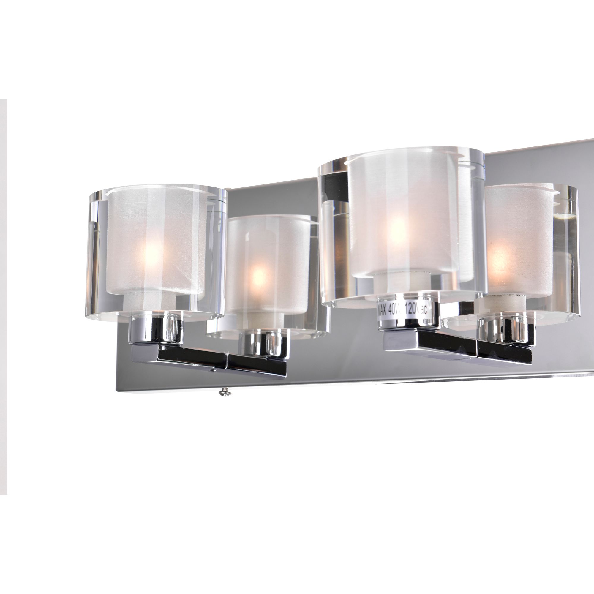 Image 4 Tina 4 Light Chrome Wall Sconce more views